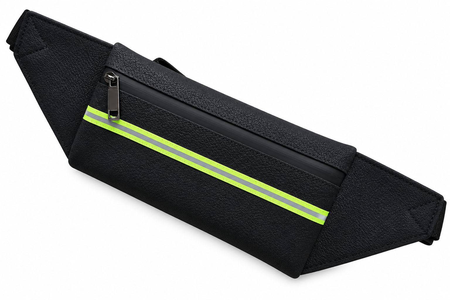 bum running black bag