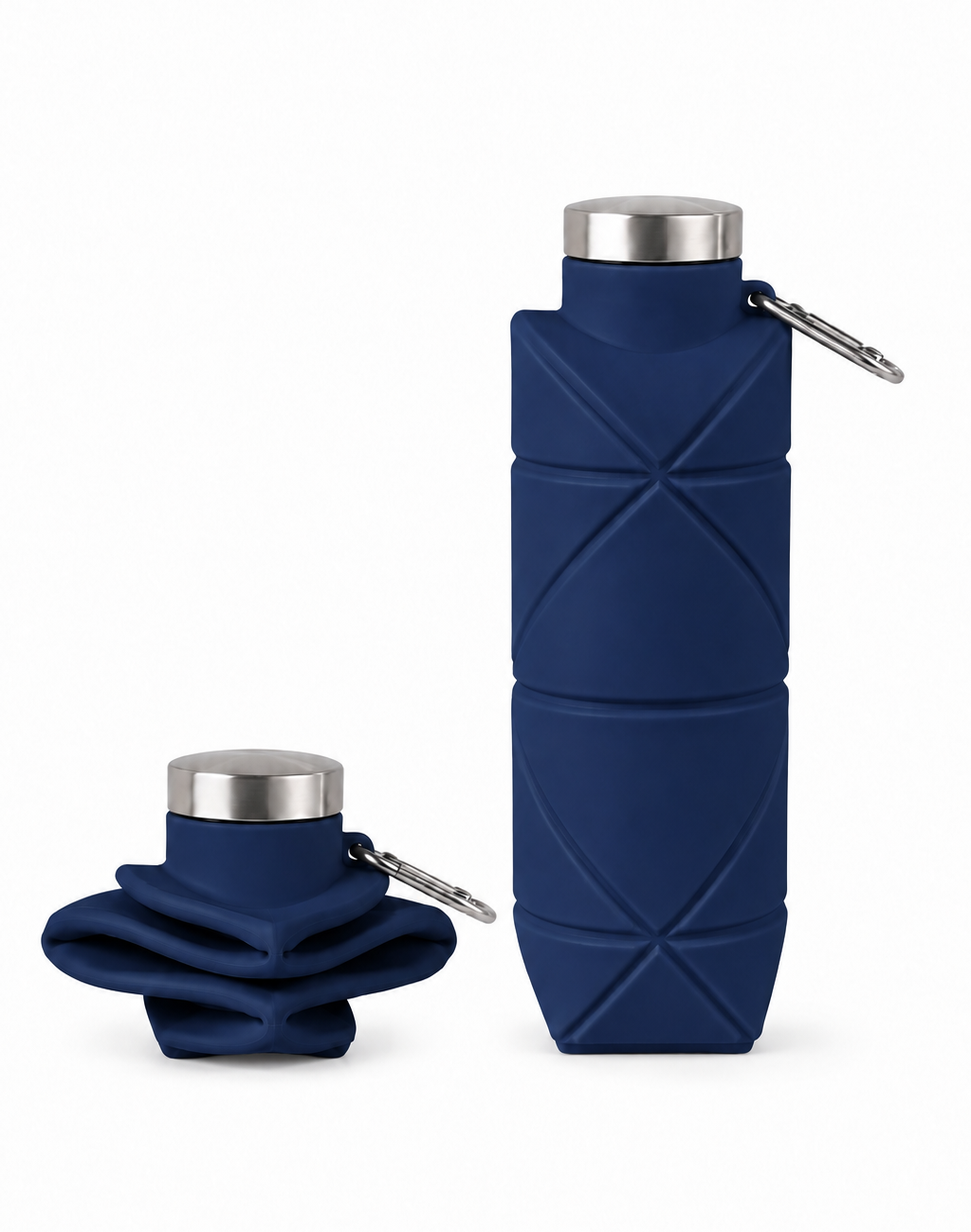 velvet night navy water bottle
